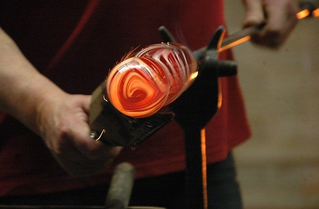 Vetro decorato